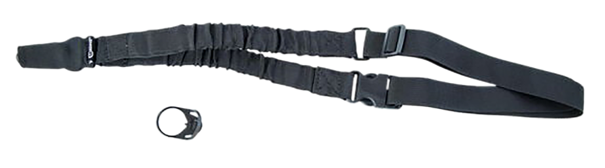 Caldwell 156215 Single Point Tactical Sling Black Nylon Adjustable Bungee AR Platform