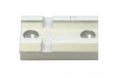 Weaver Standard Top Mount Aluminum Scope Base - Silver - #61S - Anschutz Churchill Cooey Knight Sako Sagage Tikka More