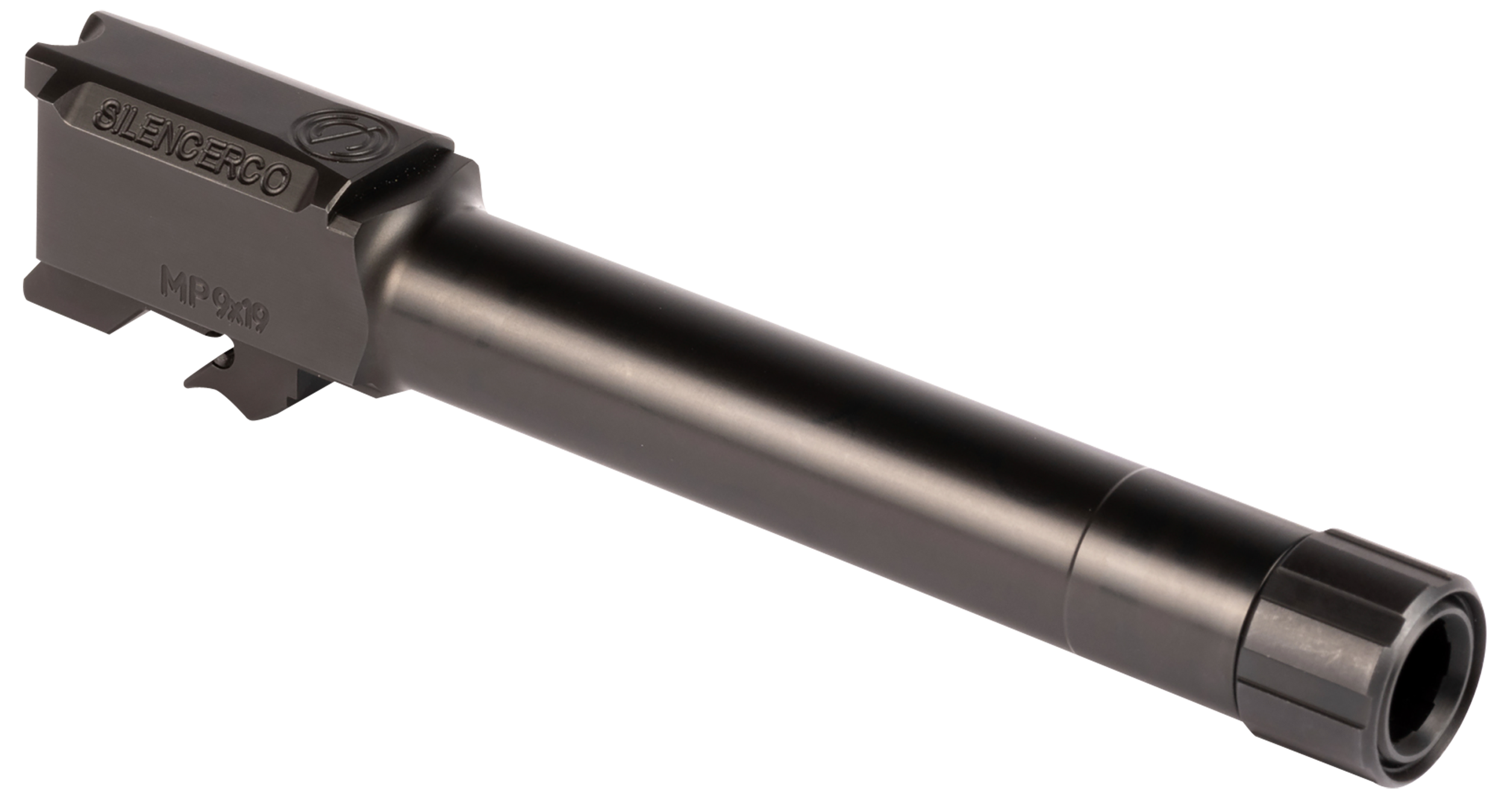 SilencerCo AC2023 S&W  9mm Luger 4.75" Threaded Black Nitride Stainless Steel, Fits S&W M&P