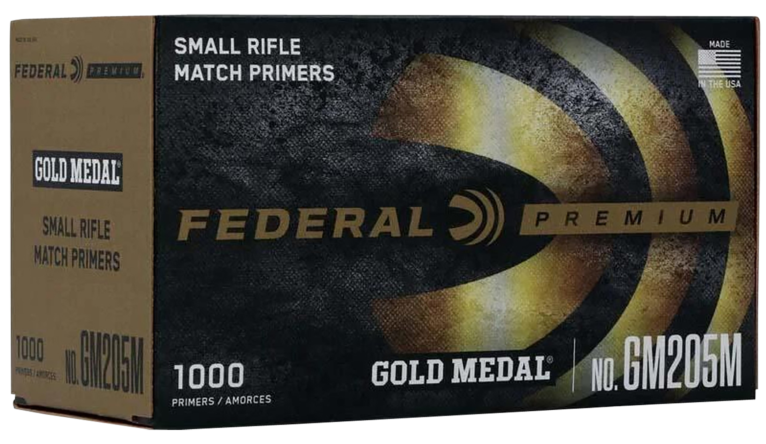 Federal GM205M Gold Medal Premium Small Rifle Multi Caliber 1000 Per Box/5 Case