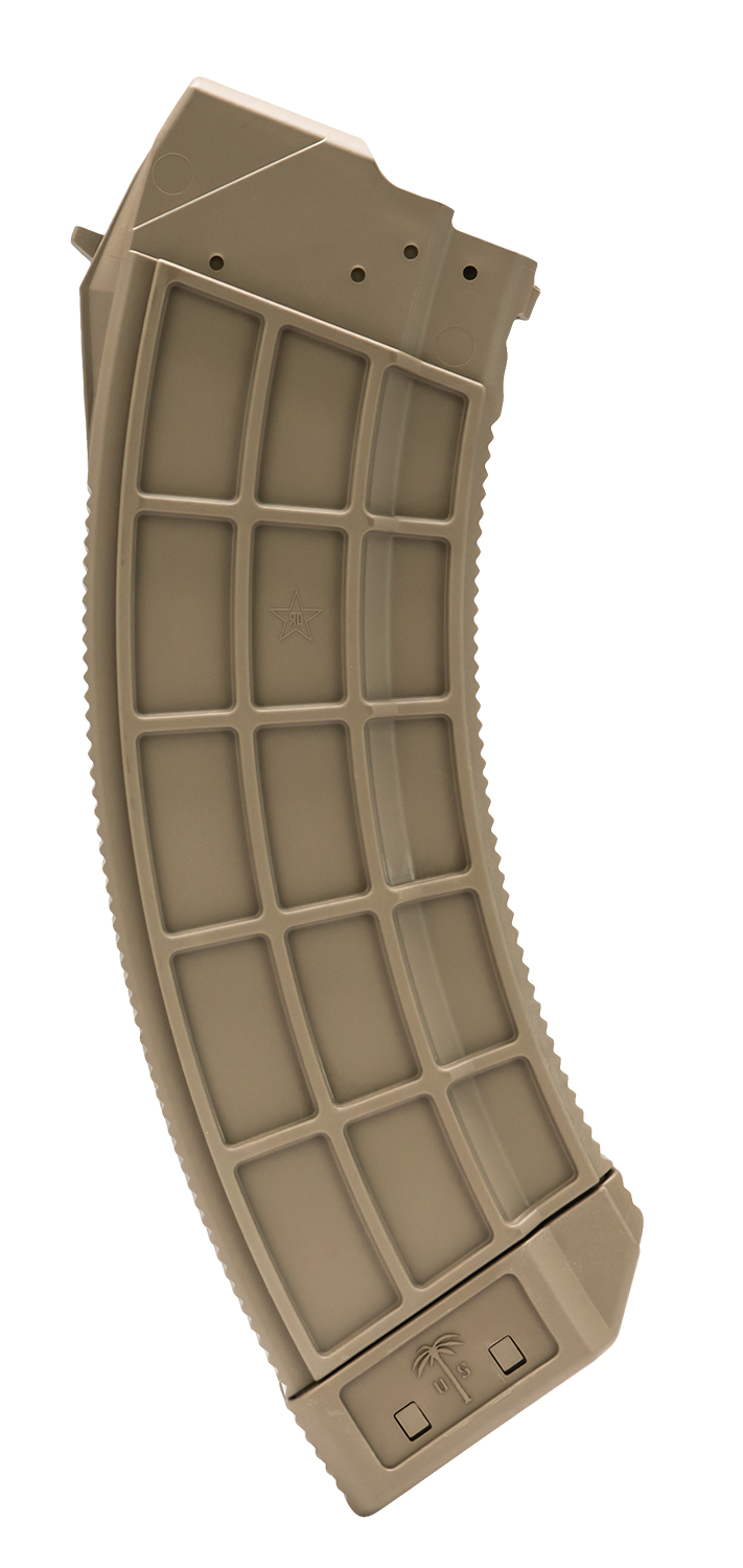 US Palm MA944A Standard 30rd 7.62x39mm For AK-47 Flat Dark Earth Polymer