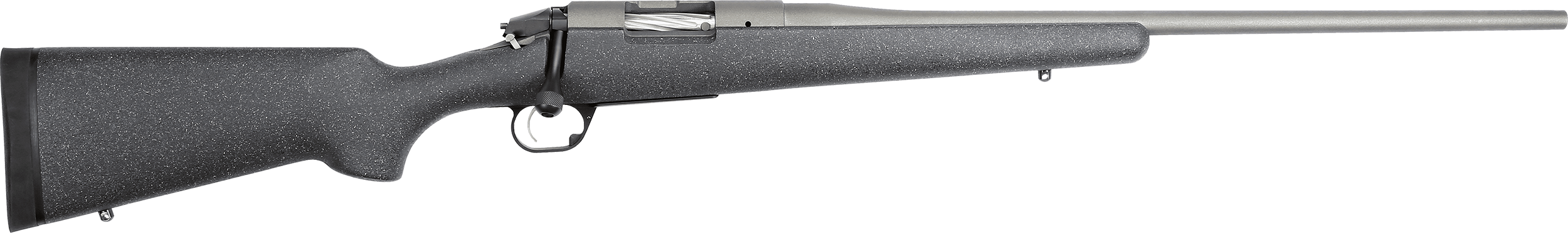 Bergara Rifles BPR28308 Premier Mountain 308 Win 4+1 22" Tactical Gray Cerakote Barrel, Tactical Gray Cerakote Stainless Steel Receiver, Gray Speckled Black Stock, Right Hand