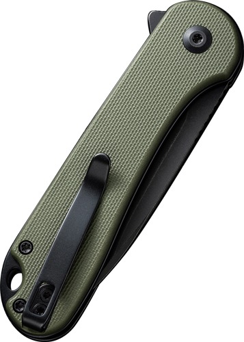CIVIVI KNIFE ELEMENTUM II 2.96 " OD GREEN G10/BLK CLAM PACK