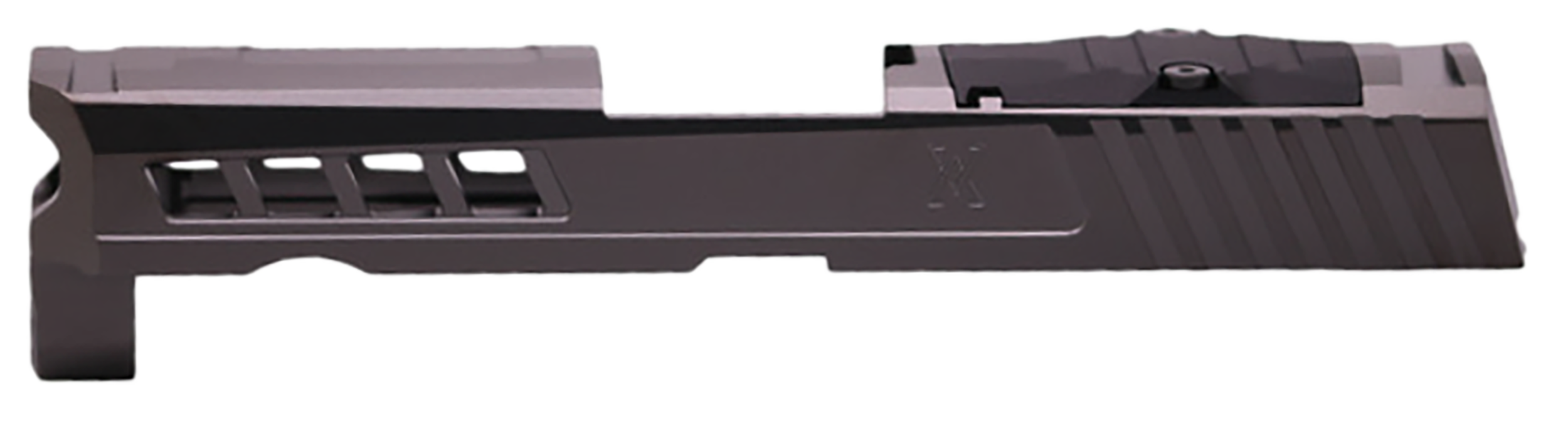 True Precision Inc TPP32CSBCRMR Axiom Optic Cut Slide Fits Sig P320 Black DLC Anodized 416R Stainless Steel