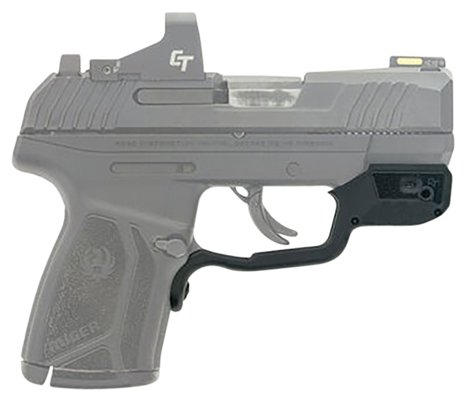 Crimson Trace 0102050 Laserguard Ruger MAX-9, Green Laser Black Polymer