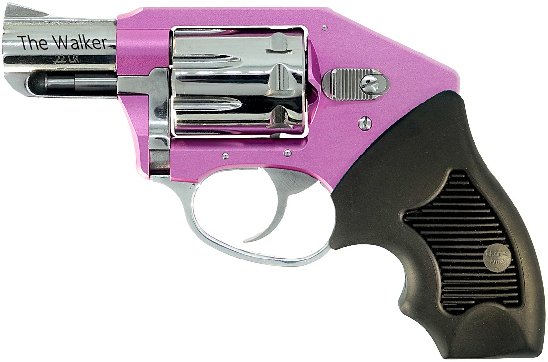 CA WALKER 22LR 2 PINK HI POLISH 8RD SHOOTER