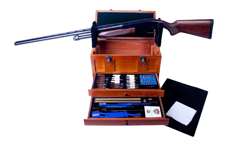 DAC TBX 96-W 63PC UNV GUN CLN KIT WOODEN BOX
