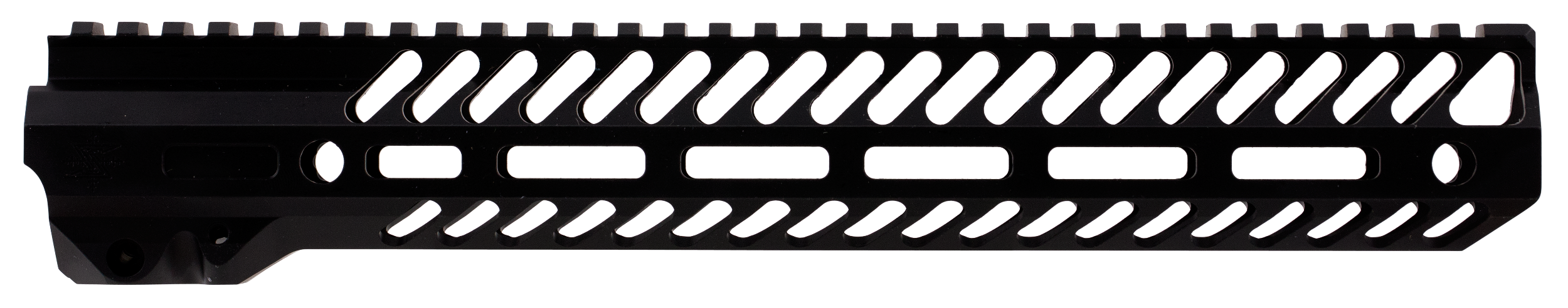 Seekins Precision 0010530051 NOXS M-LOK Rail System AR-15 Black Hardcoat Anodized 6005A-T6 Aluminum 12" Picatinny