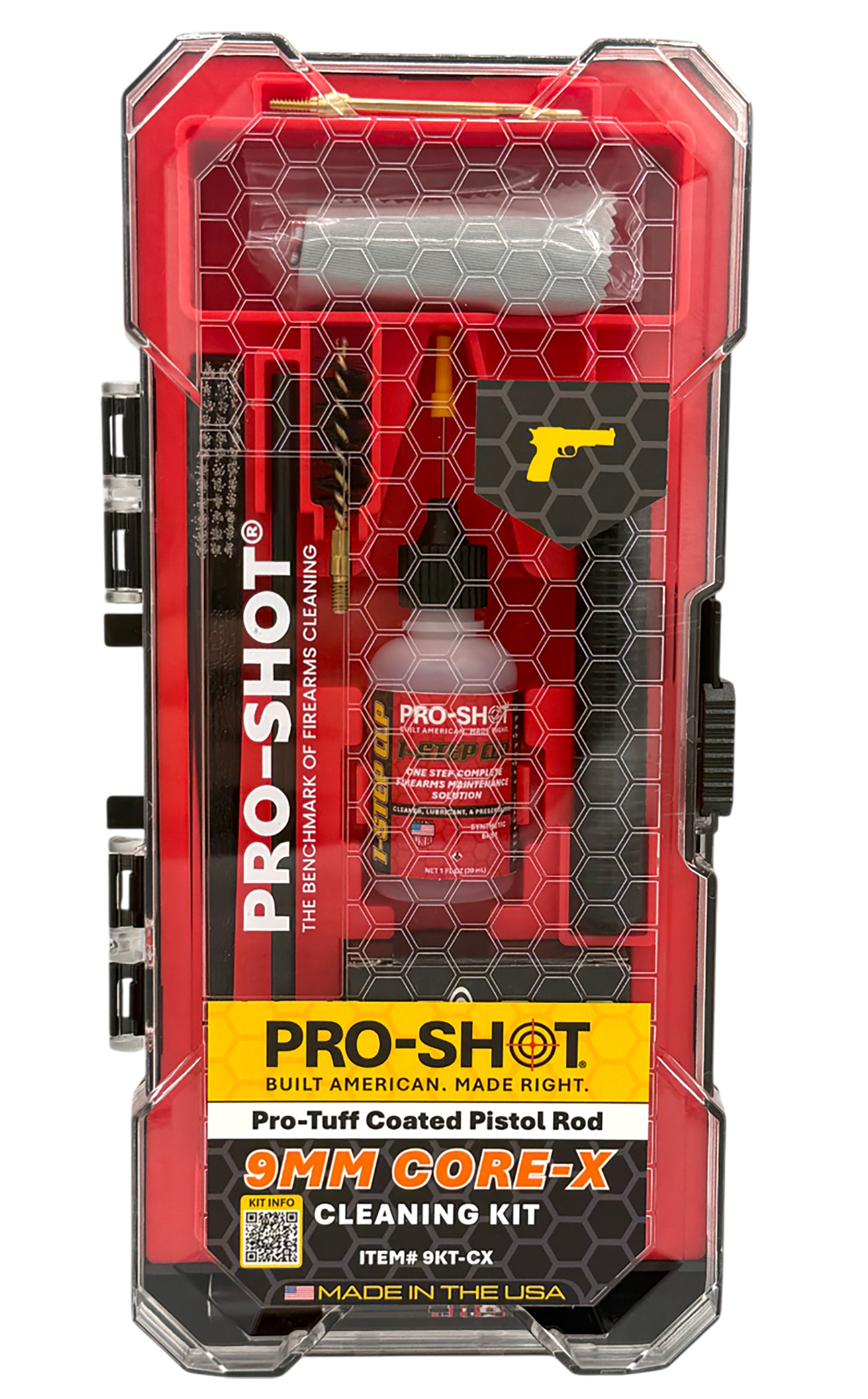 PROSHOT 9KT-CX CORE CLEANING KIT 9MM