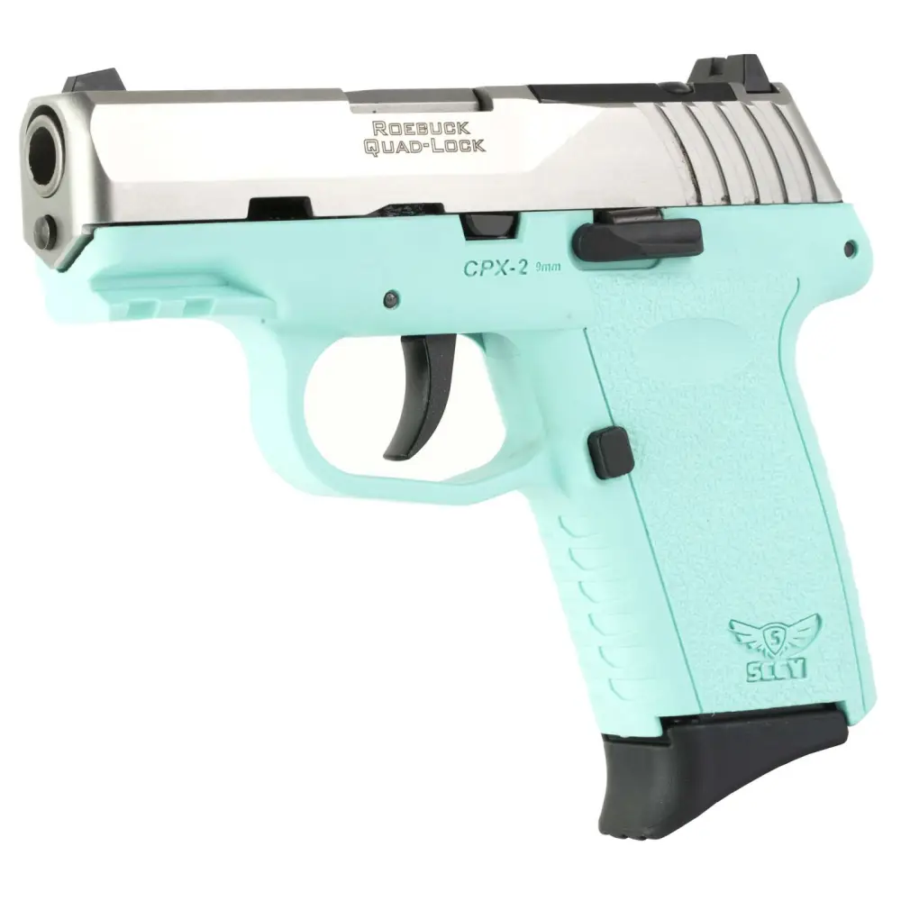 SCCY CPX2TTSBRDRG3 9MM PST TT/S-BLU GRP NO SAFETY