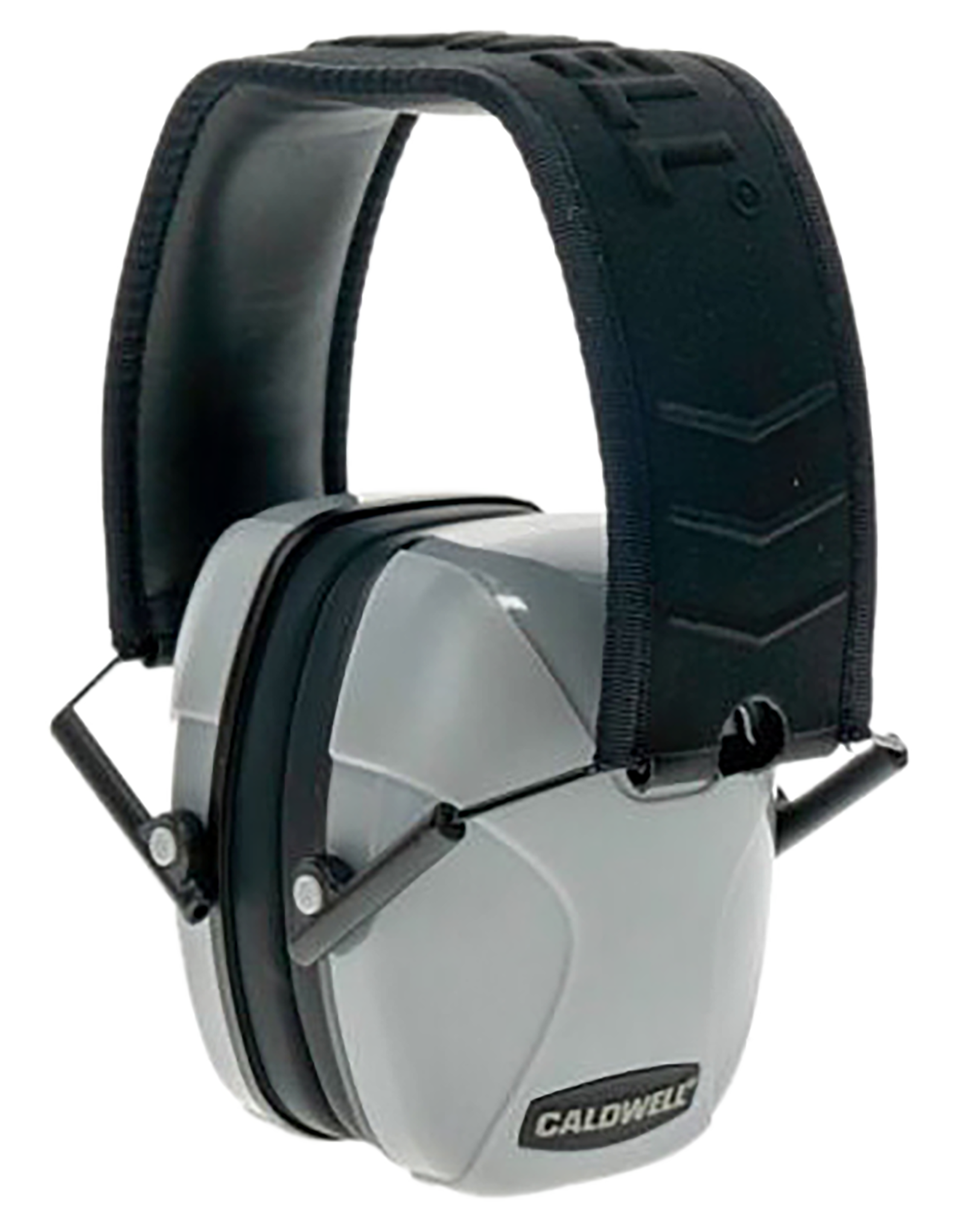 Caldwell 1103305 Passive Low-Profile Muff 24 dB Over the Head Gray/Black Adult