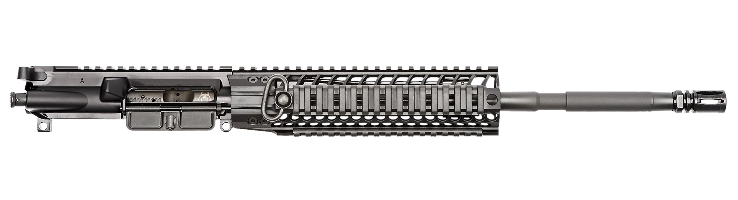 Spikes STU5025R9S Complete Upper  5.56x45mm NATO 16" Black Phosphate Barrel, 7075-T6 Aluminum Black Receiver, 9" BAR2 Free-Float Handguard for M4 Carbine