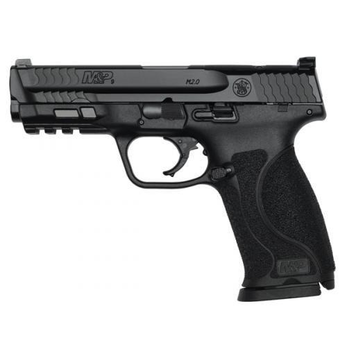 S&W LE M&P9 M2.0 Full Size Handgun 9mm Luger 17rd Magazines 4.25" Barrel Optics Ready Night Sights-USED