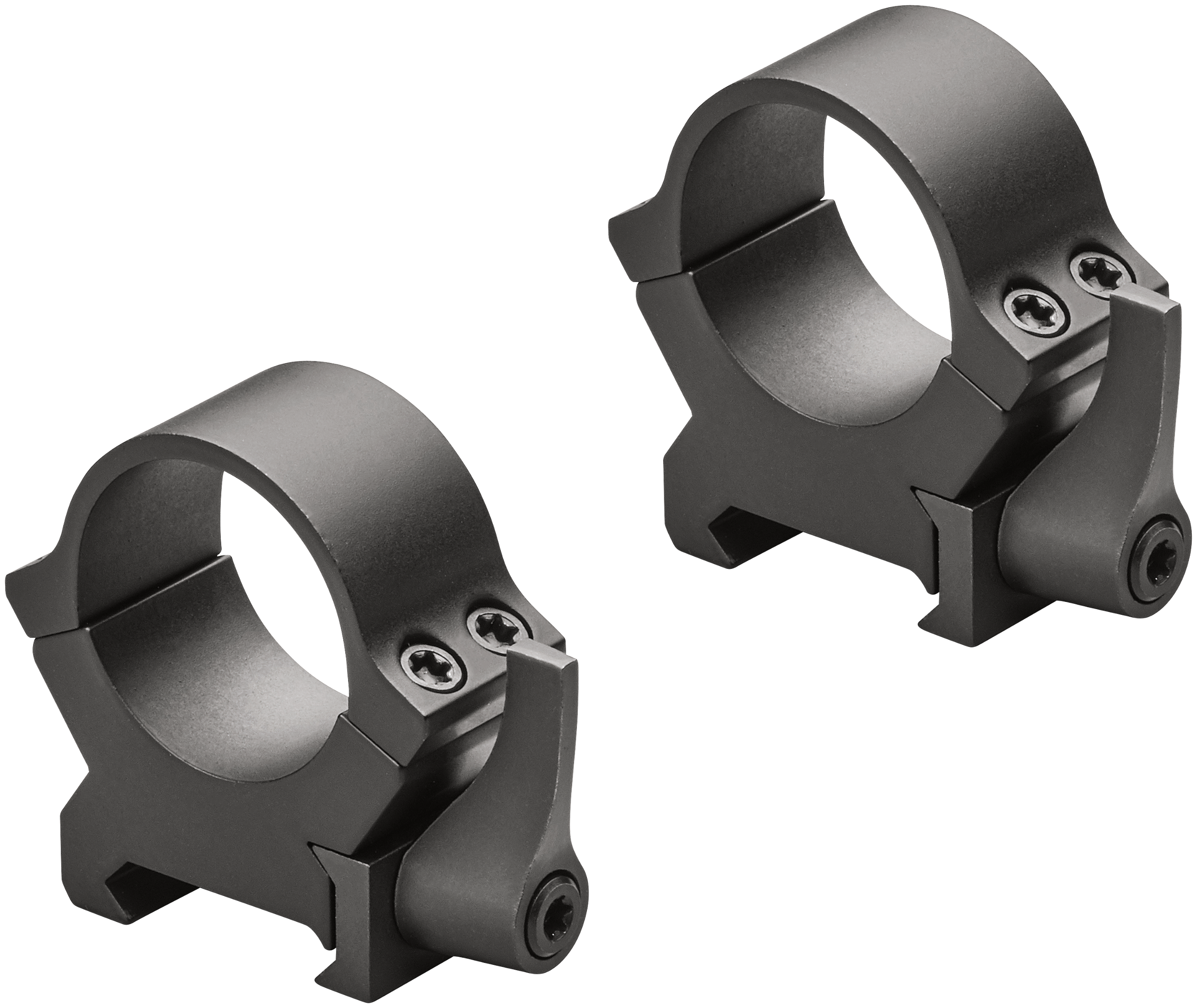 Leupold 174065 QRW2 Cross-Slot  Matte Black 1" Low