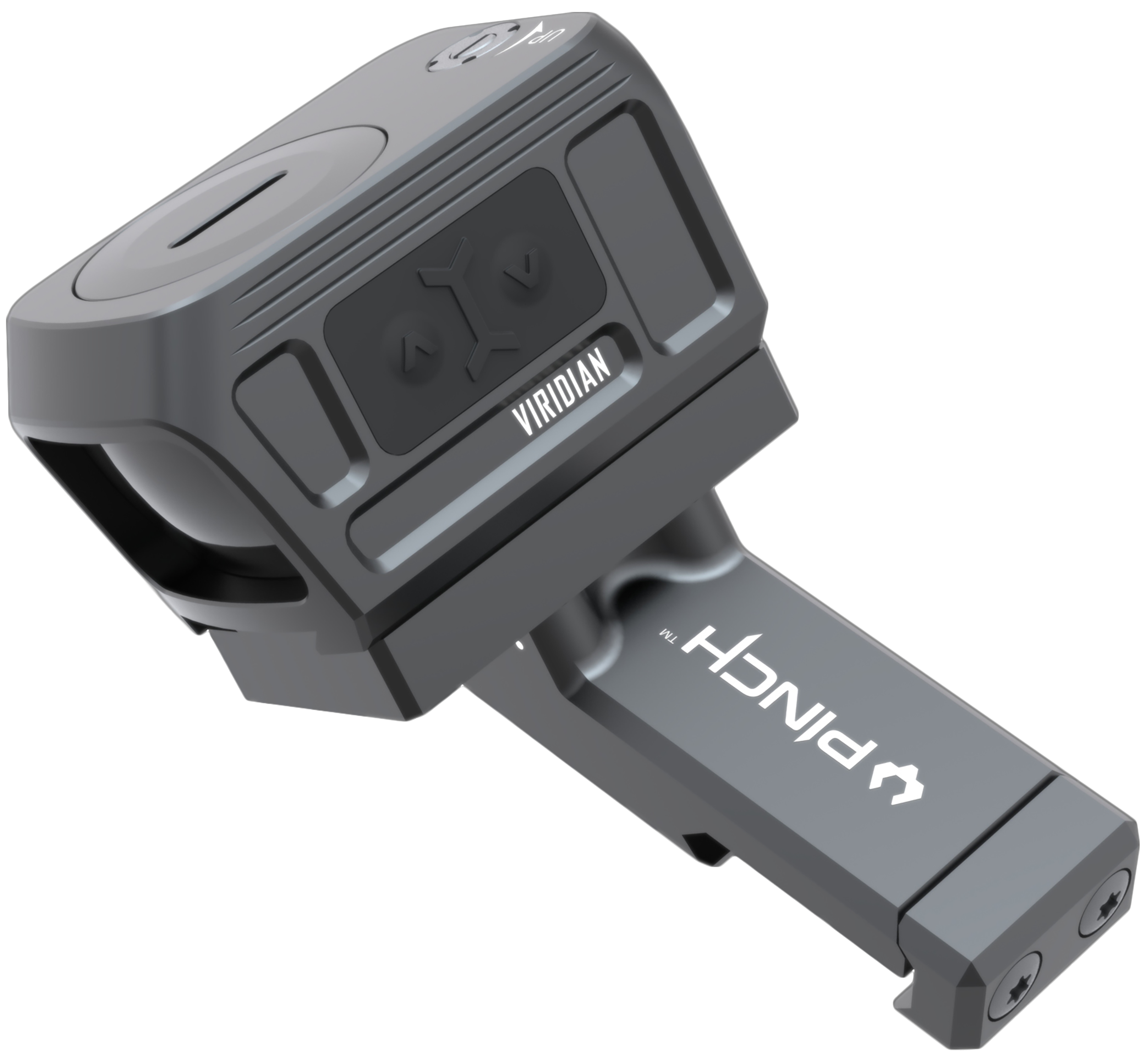 Viridian 9820033 PINCH Adjustable 35 Degree Offset Mount ACRO Adapter  Black Anodized