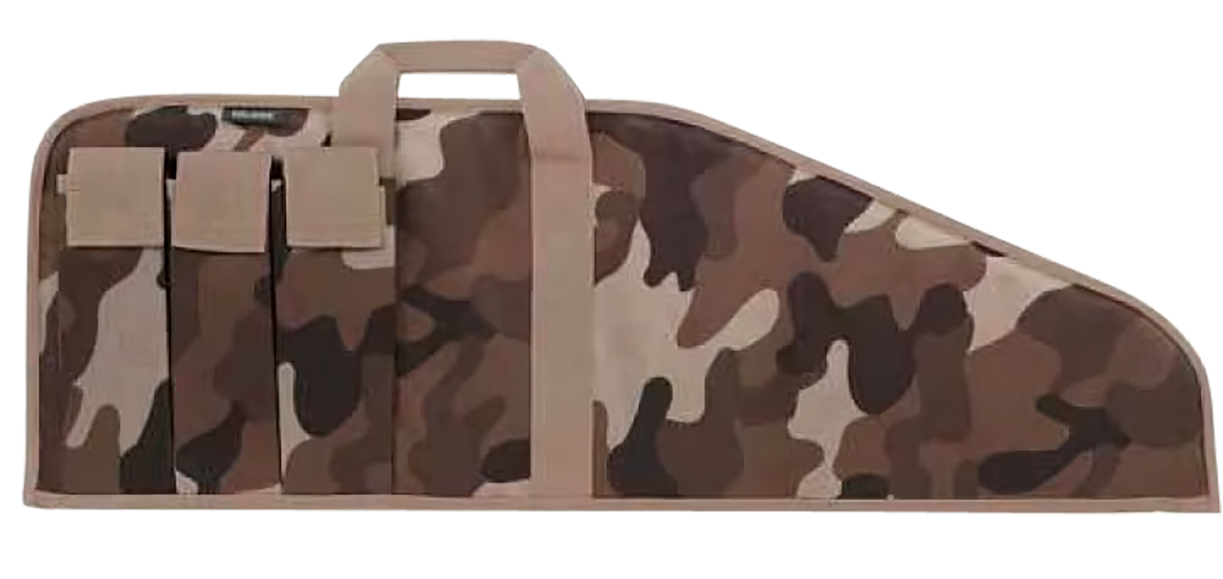 Bulldog BD49943TBC Pit Bull  43" Throwback Camo Floatable Water Resistant Nylon, Tricot Lining, 3 Velcro Exterior Magazine Pouches,  Soft Padding