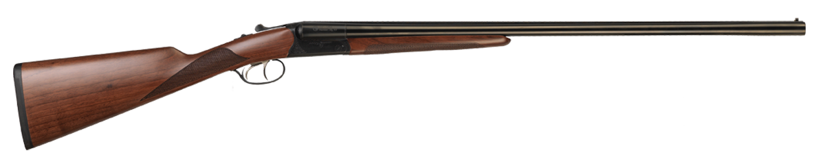 CZ-USA 06390 Bobwhite G2 12 Gauge with 28" Side-by-Side Barrel, 3" Chamber, 2rd Capacity, Black Chrome Metal Finish, Wood Straight English Style Stock & Double Trigger Right Hand (Full Size)
