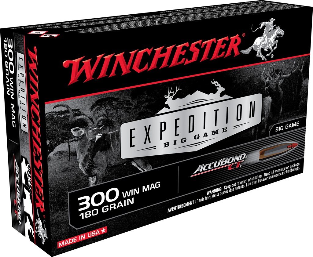 dWINCHESTER EXP BG 300 WIN MAG 180GR ACCUBOND EBG 20RDS