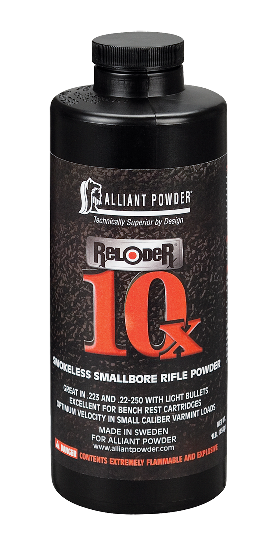 Alliant Powder RELODER10X Rifle Powder Reloader 10X Rifle Multi-Caliber Small Bore Rifle 1 lb