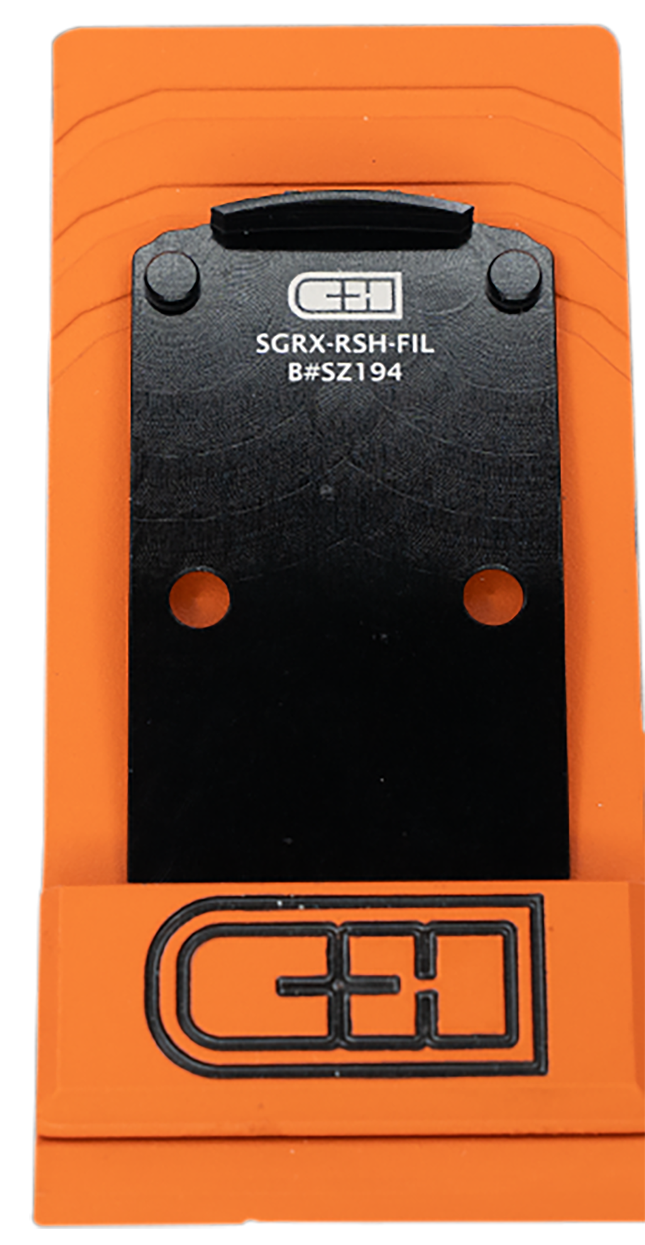 C&h Precision SGRXRSHFIL SIG P320 RX Series  Black Anodized Trijicon/Holosun Pattern Footprint