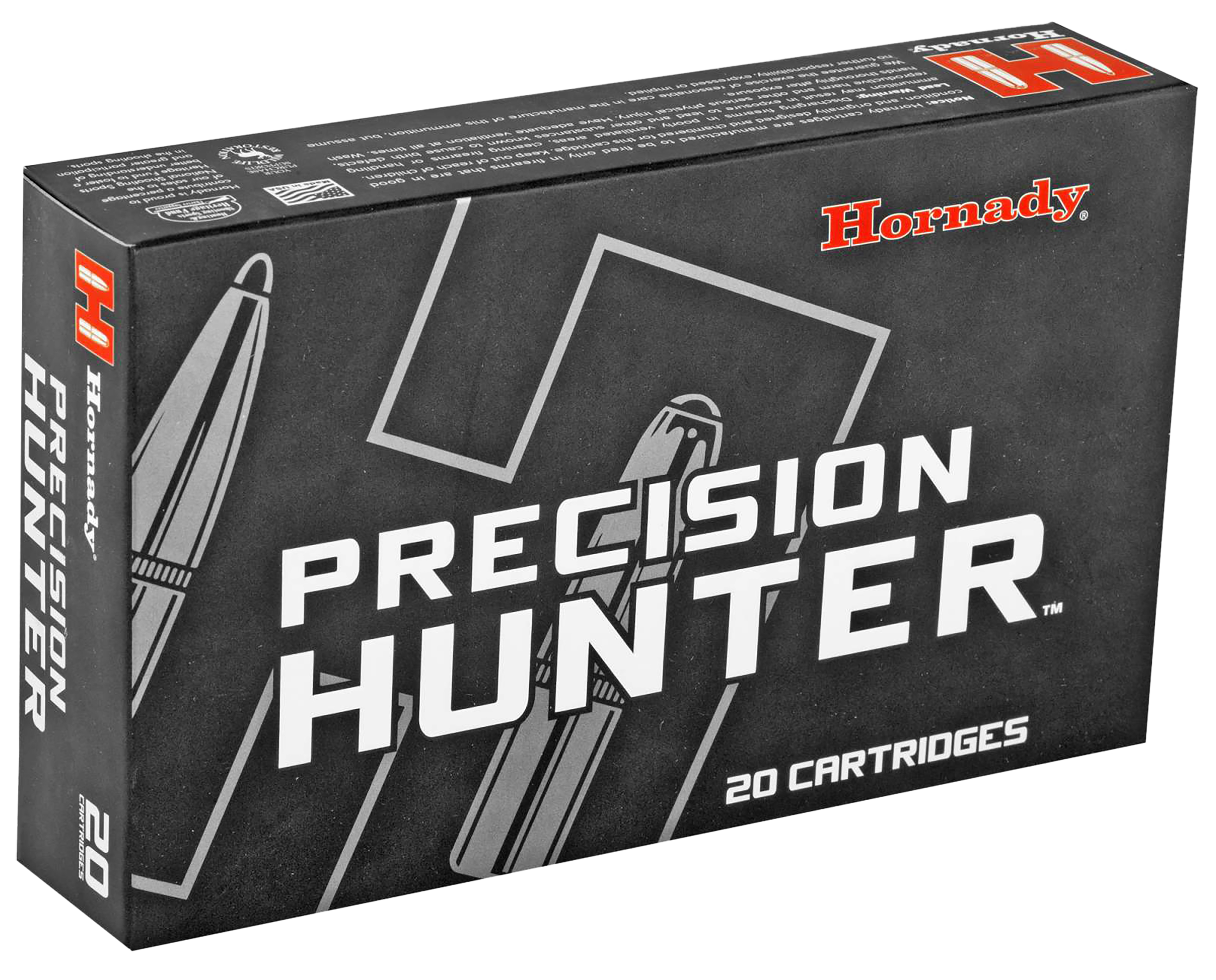 Hornady 81364 Precision Hunter  257WthbyMag 110gr Extremely Low Drag eXpanding 20 Per Box/10 Case