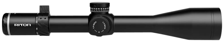 Riton Optics 5C525AFI23 5 Conquer Black 5-25x56mm 34mm Tube Illuminated MOR Reticle