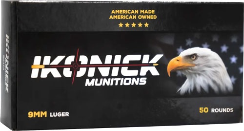Ikonick USA 9mm 147gr FMJ Subsonic 50rd Box