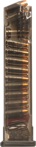 ETS MAGAZINE S&W M&P 9MM 21RD EXTENDED CARBON SMOKE