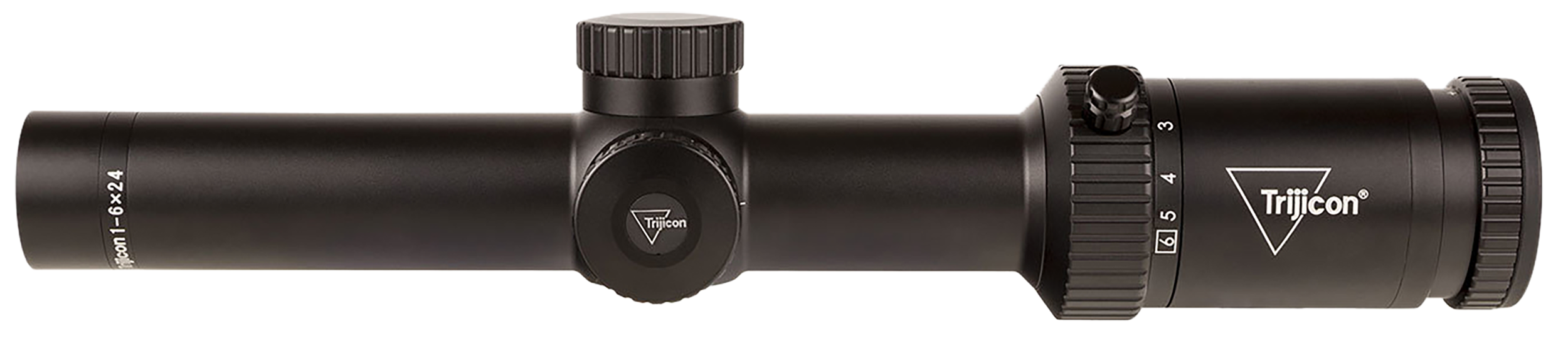 Trijicon 2900022 Credo HX  Satin Black 1-6x24mm 30mm Tube LED Illuminated Green MOA Segmented Circle Reticle
