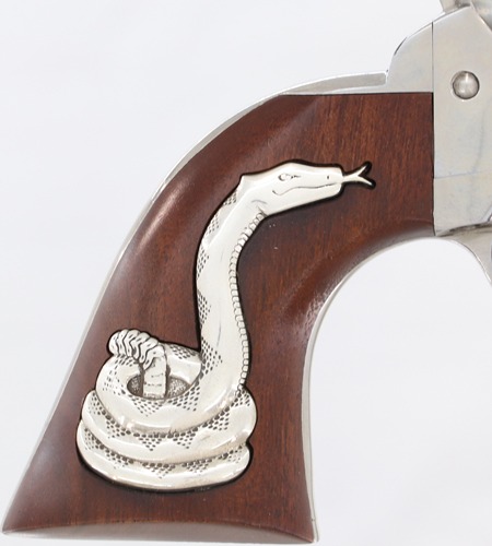 CIMARRON MAN W/NO NAME 45LC FRONTIER 4.75" SILVER SNAKE