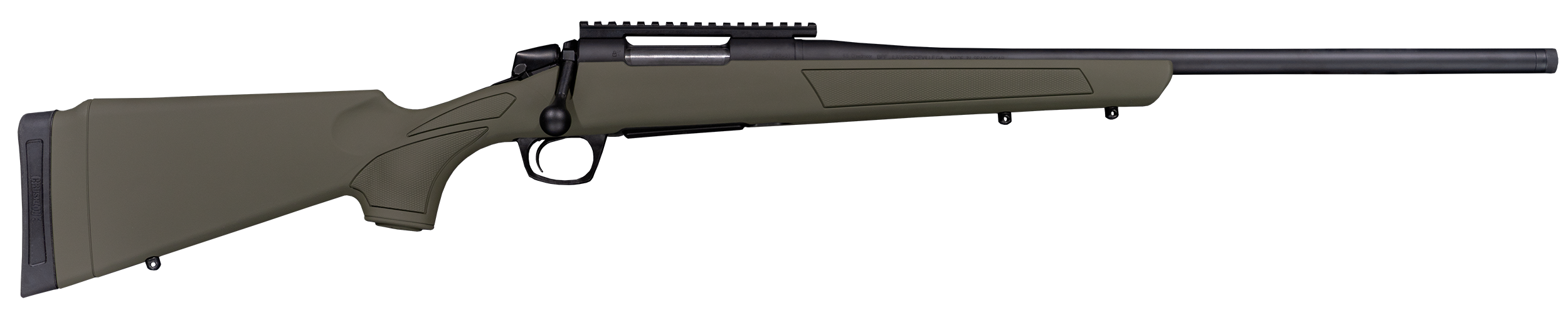 CVA CR3904G Cascade  30-06 Springfield 4+1 24" Black Cerakote Steel Threaded Barrel, Black Cerakote Receiver, OD Green Synthetic Stock