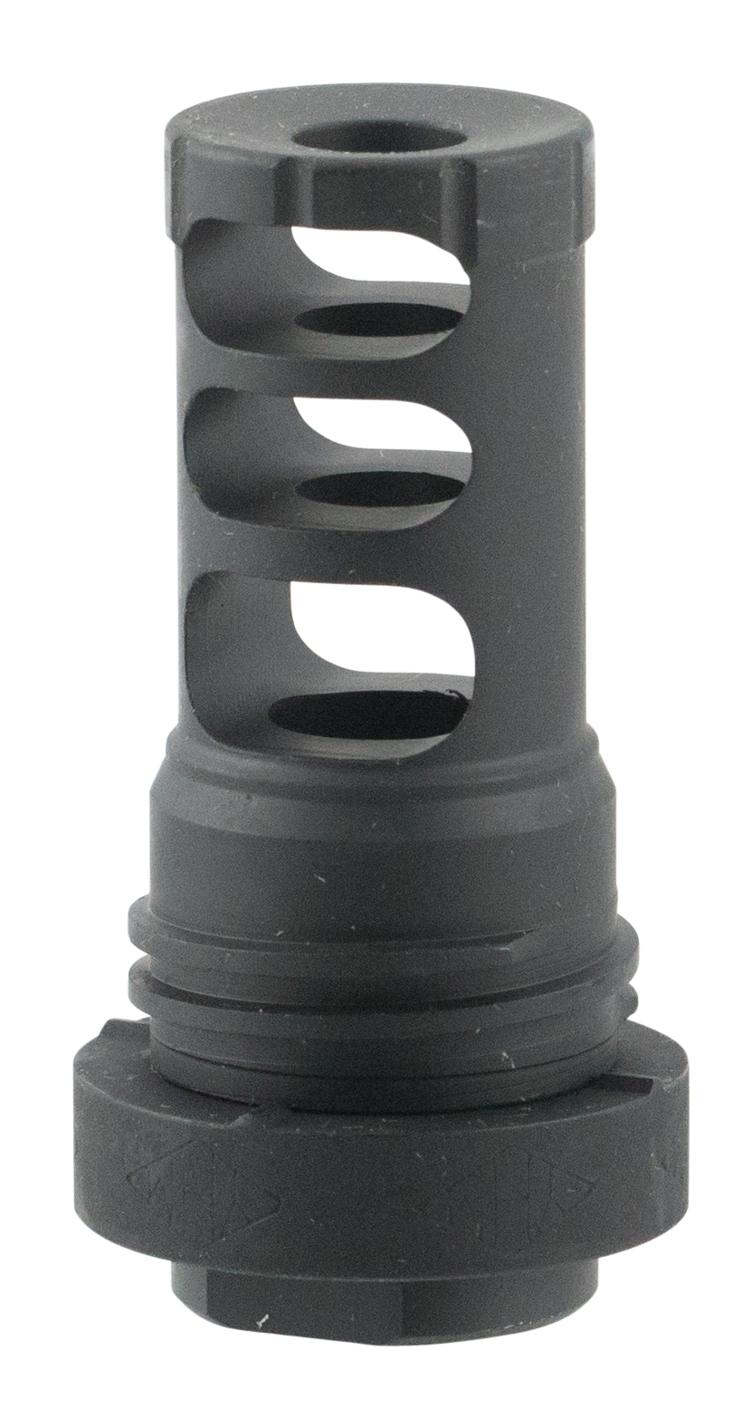 Yankee Hill 5M2QD QD Muzzle Brake Black Steel with 1/2"-28 tpi Threads & 2.50" OAL for 5.56x45mm NATO AR-Platform