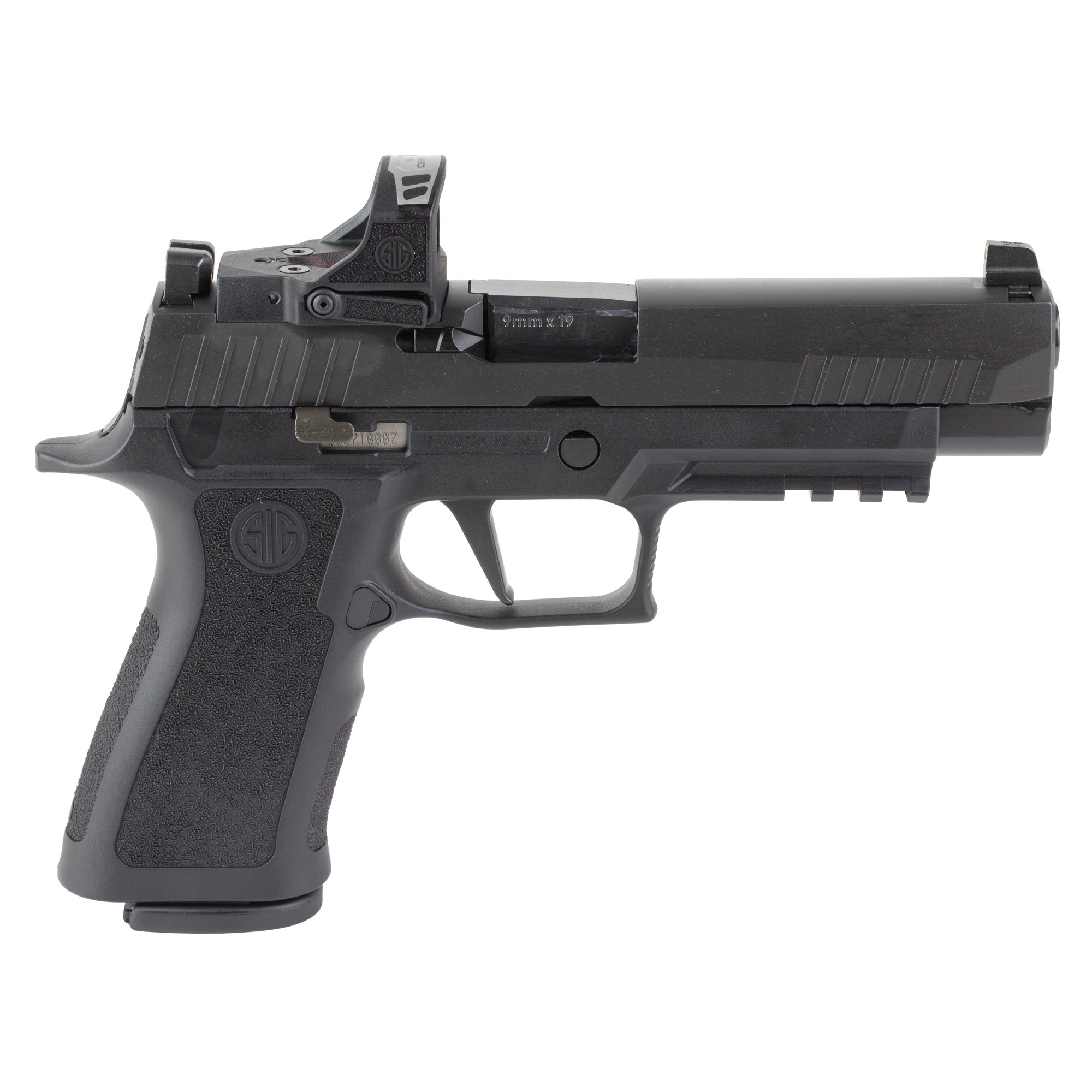SIG P320XF 9MM 4.7" 17RD BLK RS PRO