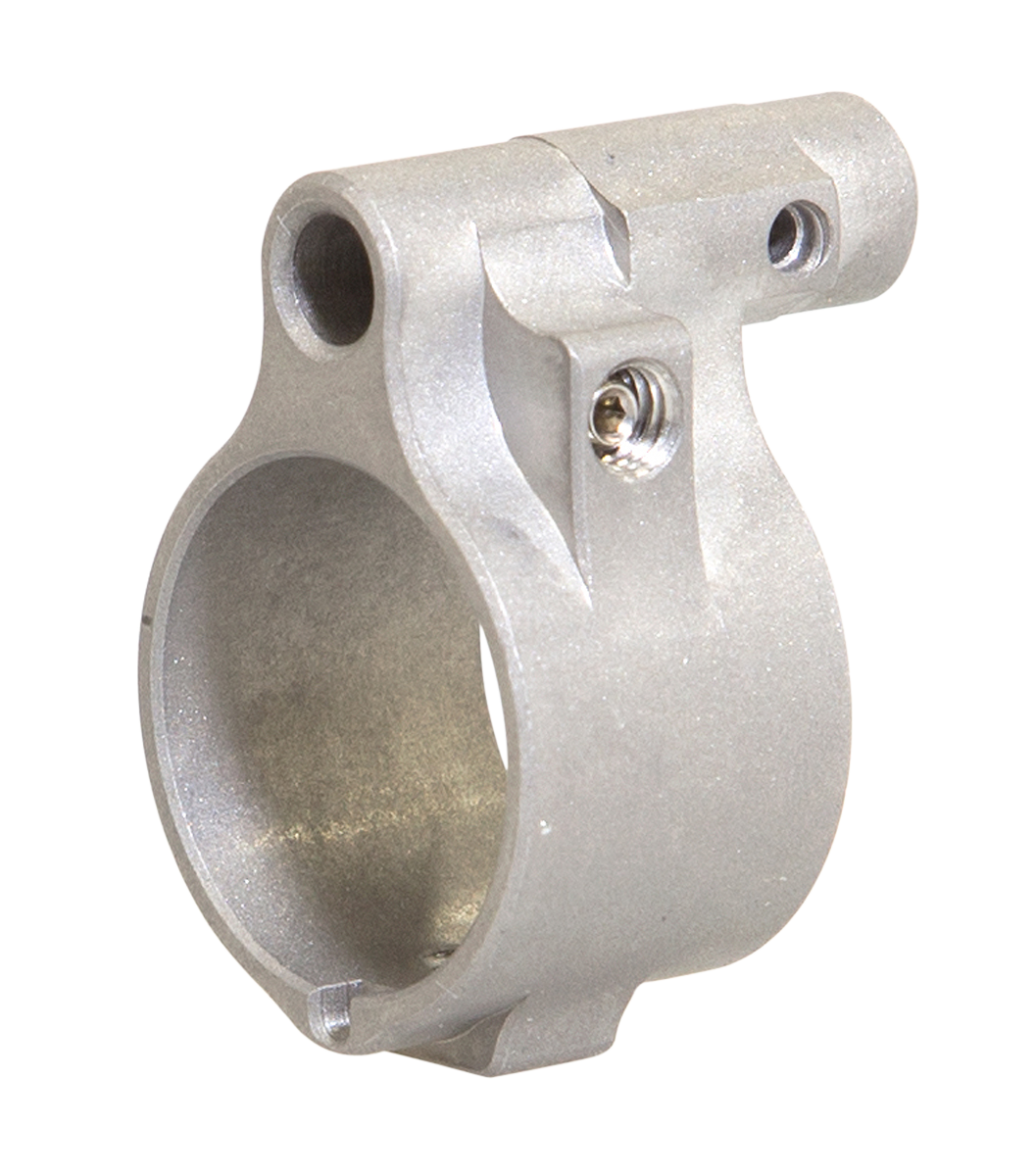Q LLC GBADJ Gas Block Gas Block Adjustable .750" Silver Steel