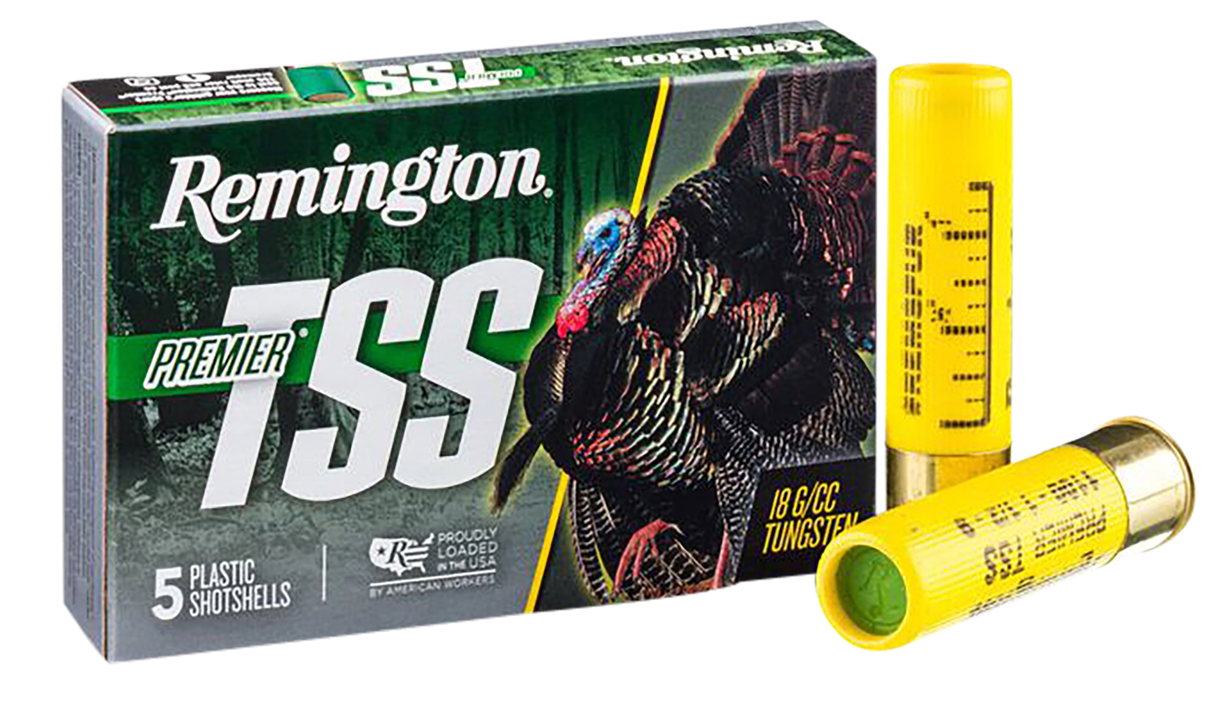 Remington Ammunition 28063 Premier TSS Turkey 20 Gauge 3" 1 1/2 oz Tungsten 7 Shot 5 Per Box/ 10 Cs