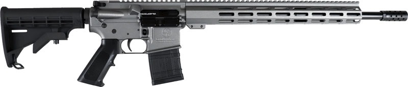 GLFA AR15 450 BUSHMASTER 18" NIT BBL TUNGSTEN GREY