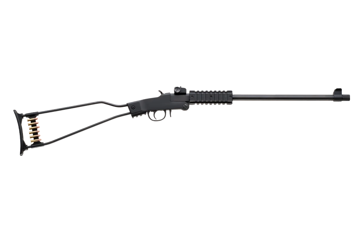 CHIAPPA DBL BADGER 22WMR RIFLE 16.5" FOLDING RIFLE 12RD