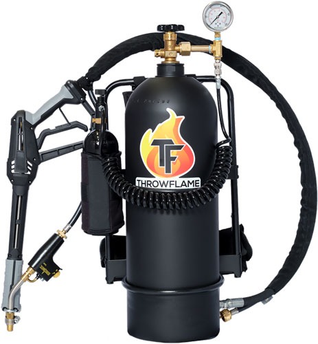 THROWFLAME X 15 FLAMETHROWER MIDNIGHT BLACK!