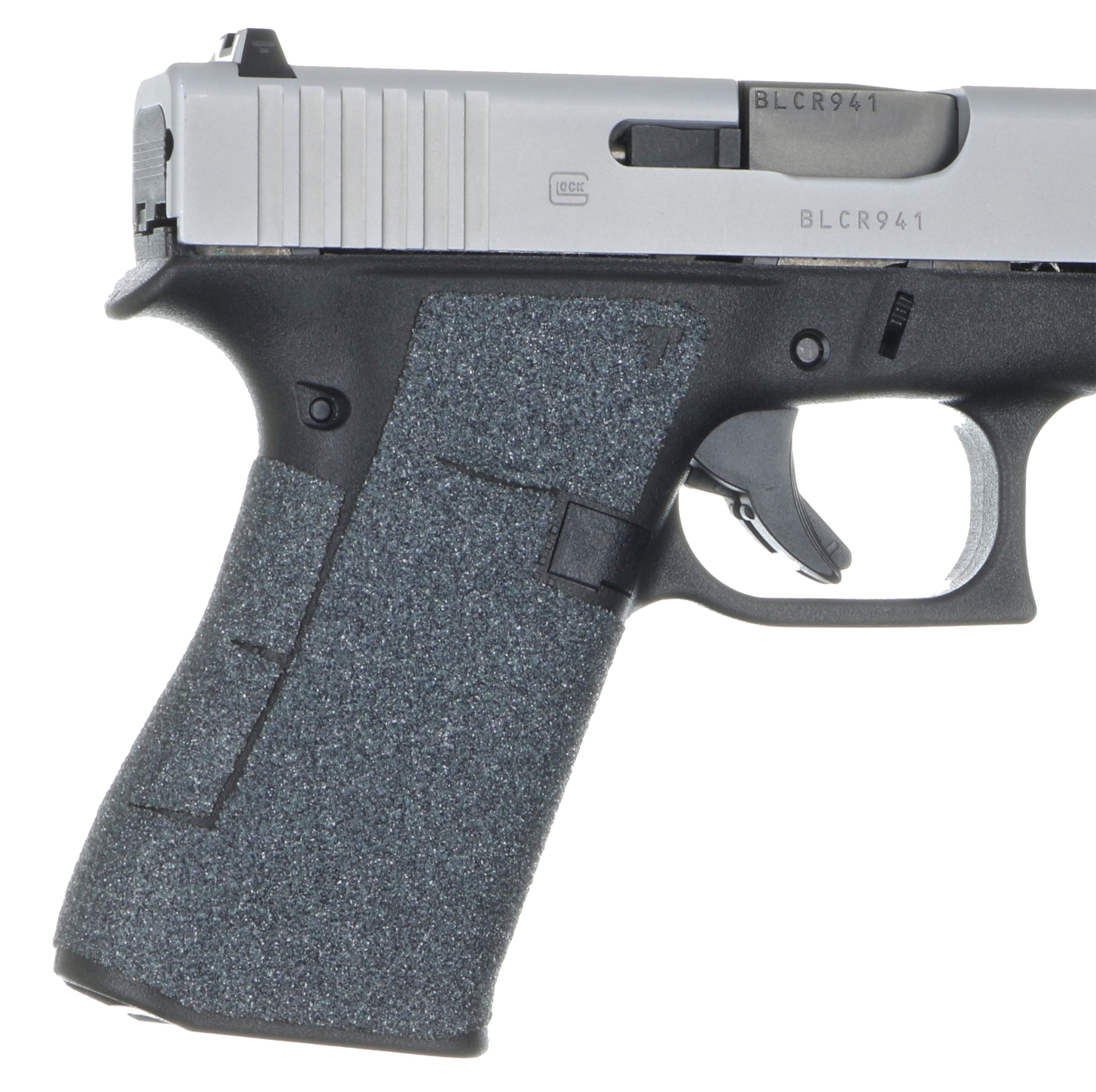 Talon Grips 385G Adhesive Grip Textured Black Granulate for Glock 43X, 48