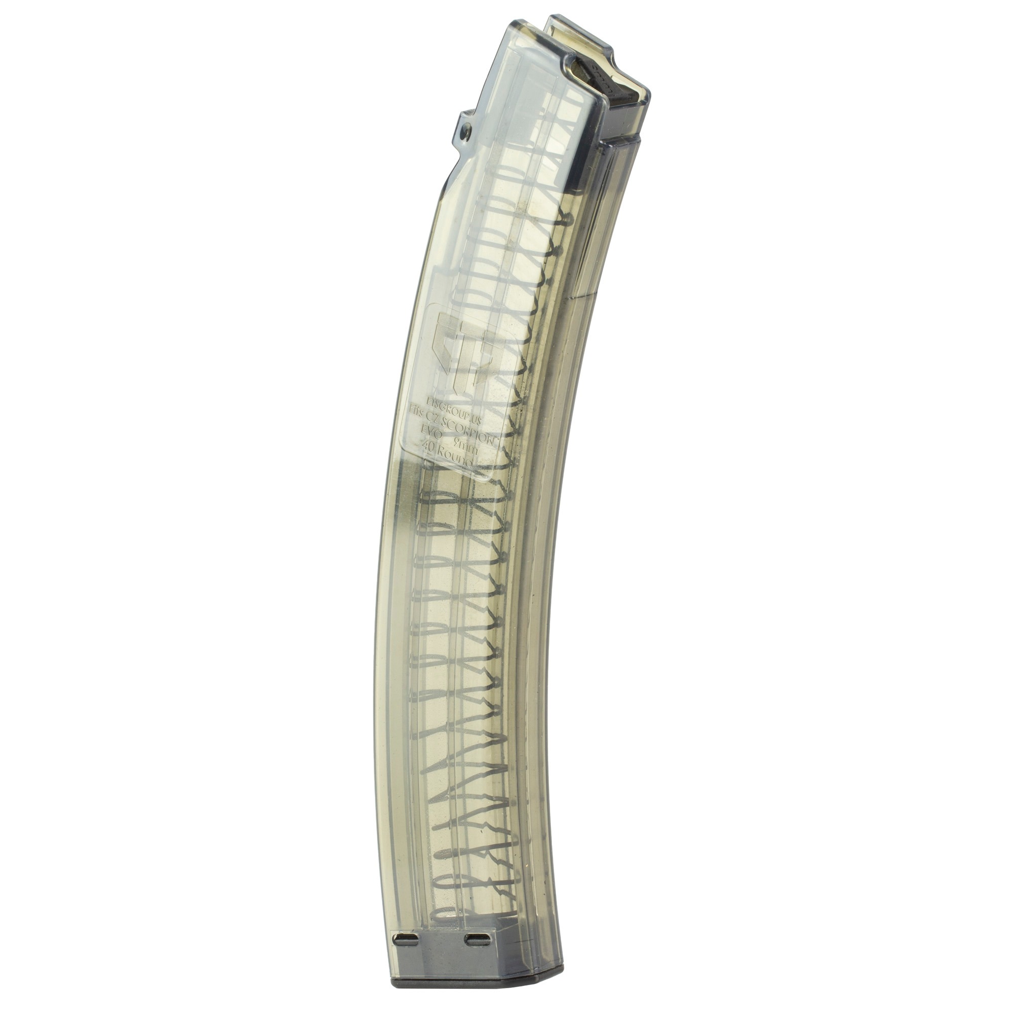 ETS MAG FOR CZ SCORPION 9MM 40RD CLR