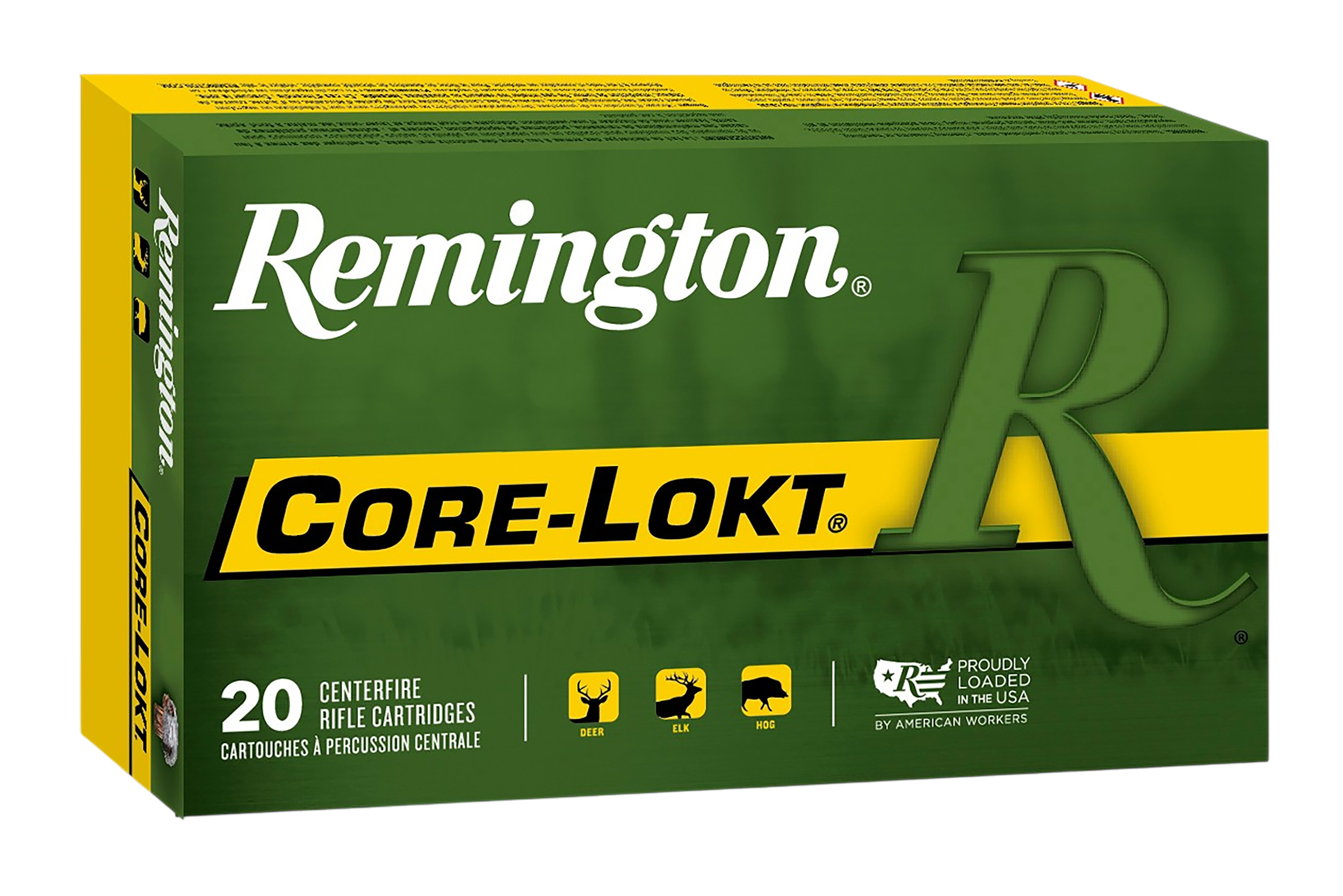 Remington Ammunition 20057 Core-Lokt  6.5PRC 140gr Pointed Soft Point 20 Per Box/10 Case