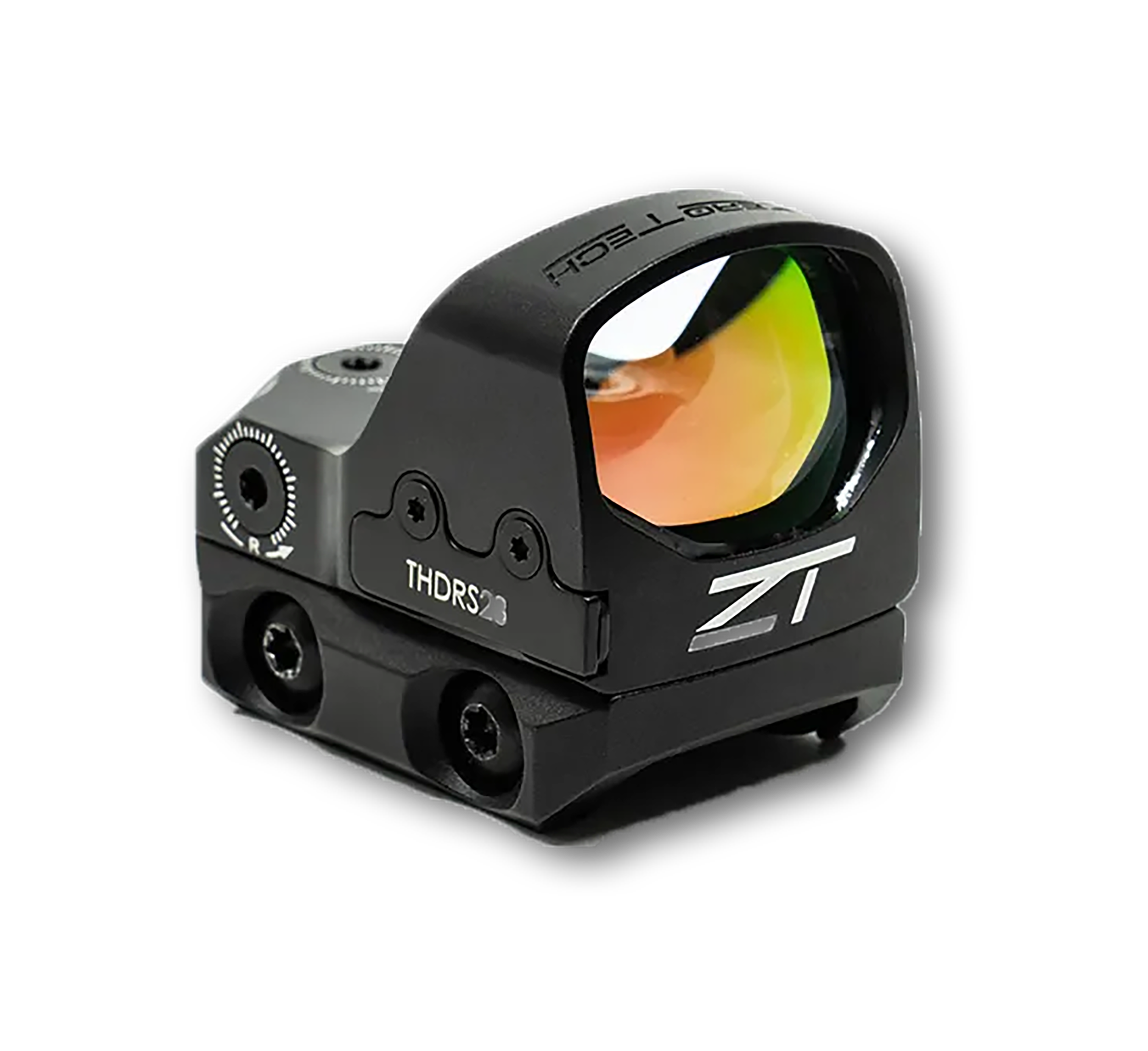 Zero Tech Optics THDRS28GL Thrive HD Black 1x 28mm x 20mm 3 MOA Green Dot Reticle