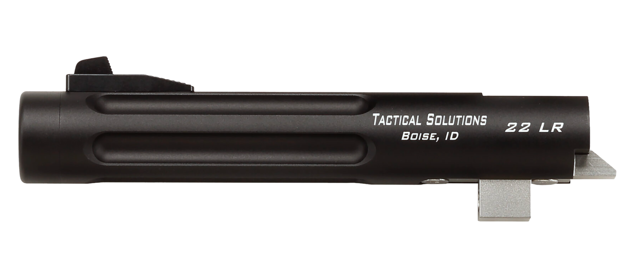 Tactical Solutions TL55TEMBRF Trail-Lite Barrel 22 LR 5.50" Fluted Threaded Fits Browning Buck Mark