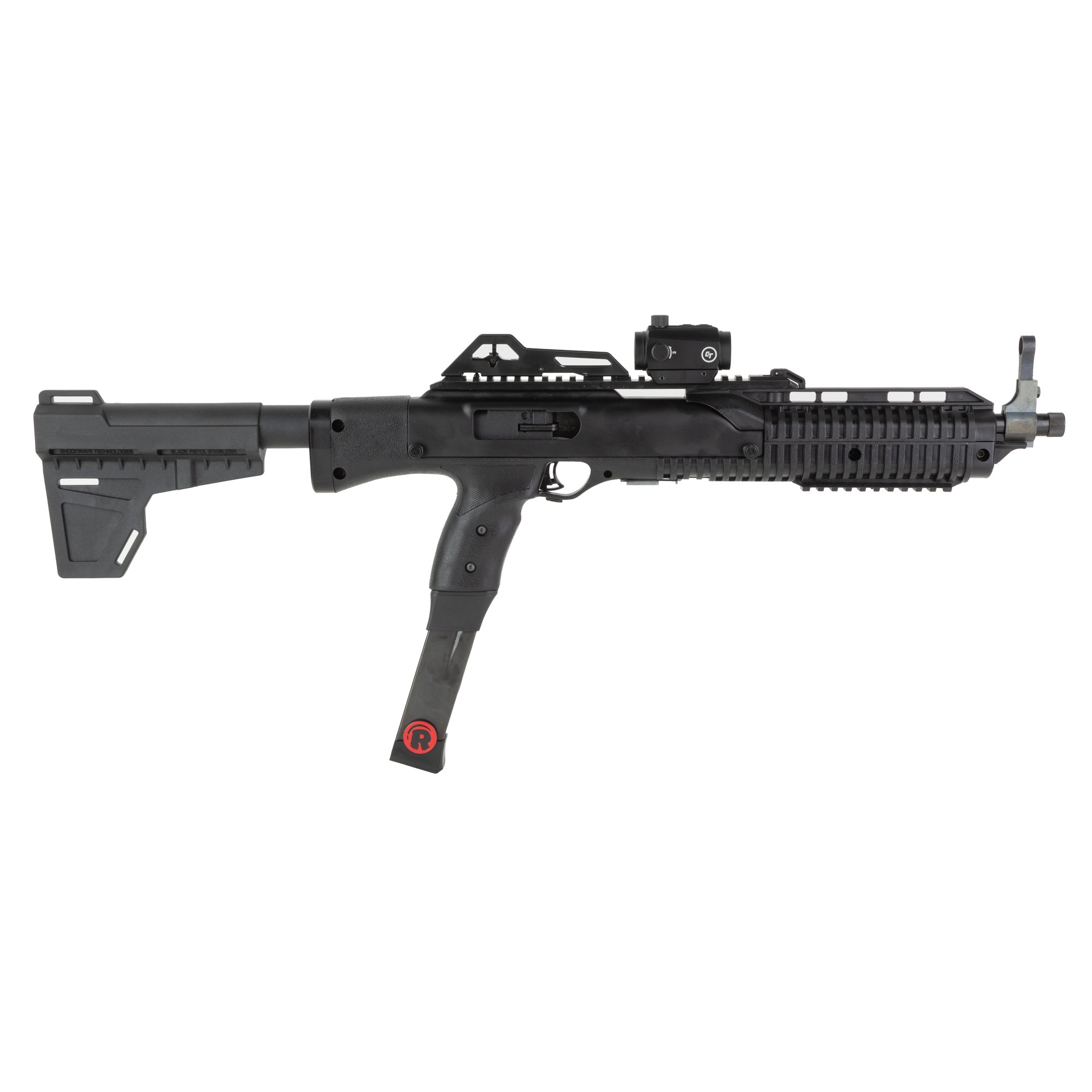 HI-PT 4595P 45ACP 13.25" 9RD CT BRC