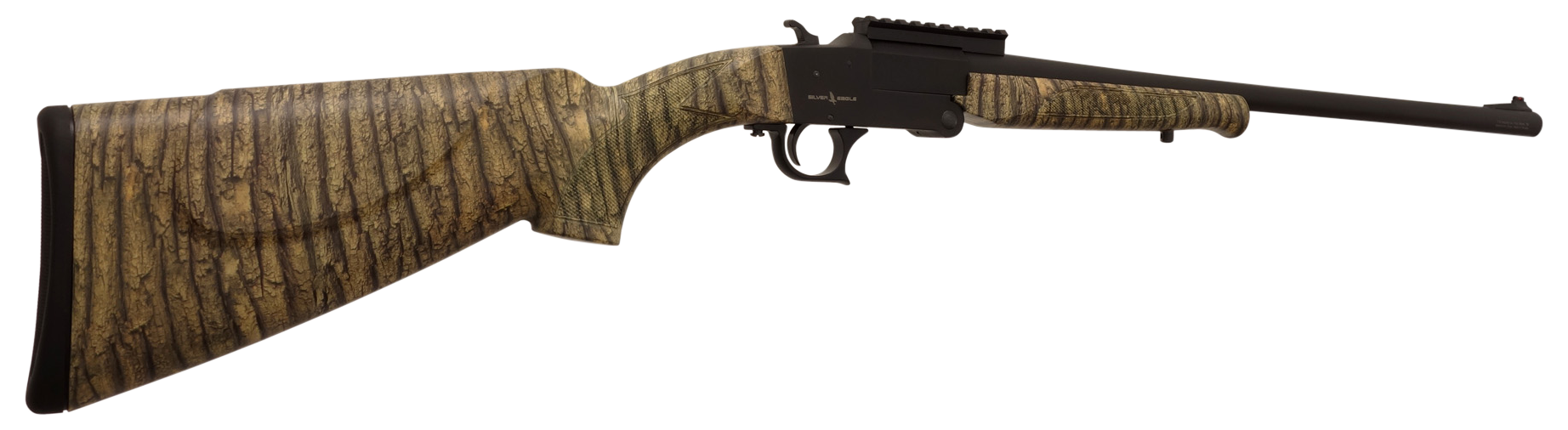 Silver Eagle Arms TH2024YC Sidekick Youth 20 Gauge Break Action 3" 1rd 24" Black Single Shot Barrel, Black Steel Receiver, Fixed Mossy Oak Bottomland Synthetic Stock, Ambidextrous