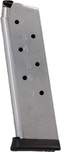 METALFORM MAGAZINE 1911 GOVT. 45ACP 7RD S/S REMOVABLE BASE