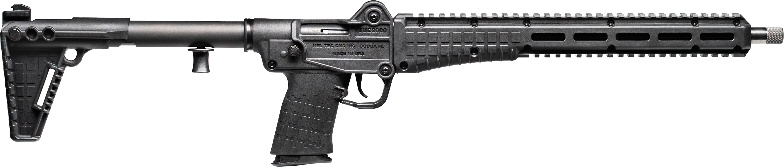 Kel-Tec SUB2K57BLK SUB2000 Gen3 5.7x28mm 20rd 16.15" Black Polymer Stock