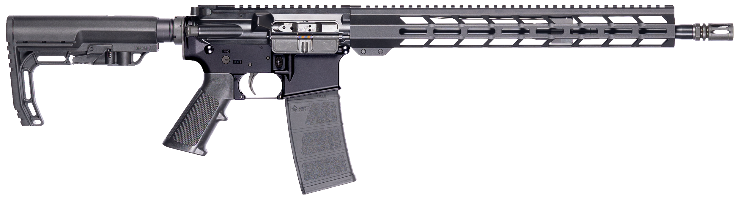 Patriot ordnance factory 02316 p-15 base 5.56 nato 10+1 16.50" black an...-img-0