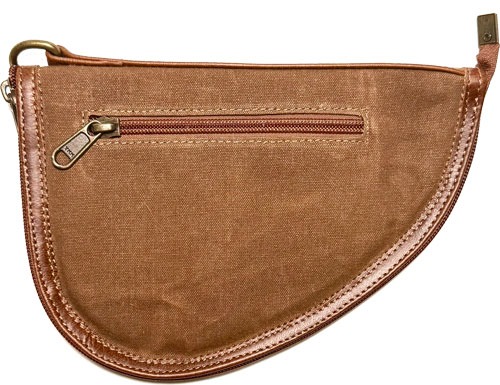 PALMETTO PISTOL CASE SMALL FIELD TAN WAXED CANVAS/BUFFALO