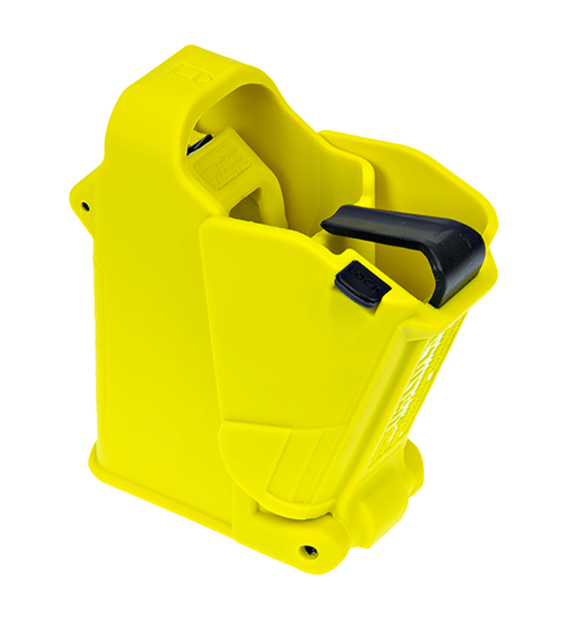 Maglula UP60L UpLULA Loader & Unloader Double & Single Stack Style made of Polymer with Lemon Finish for 9mm Luger, 45 ACP Pistols
